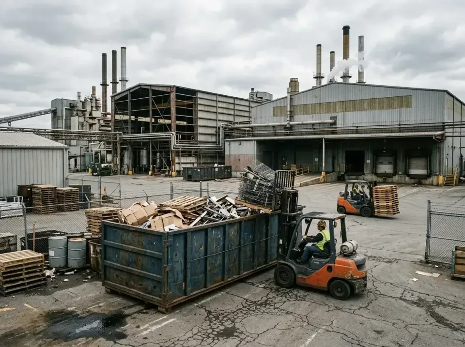 industrial-factory-scrap-conta-003 — frequently asked questions, Cheap Roll-off Dumpster Rentals in New Eagle, PA